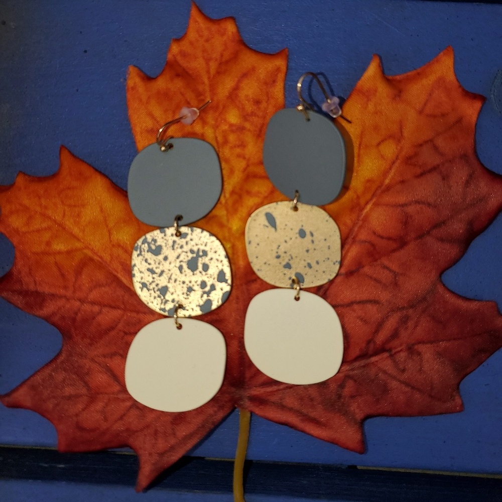 Porcelain earrings